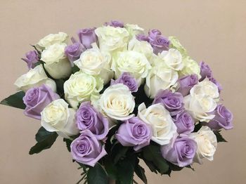 51 роза микс ,Эквадор, 60см