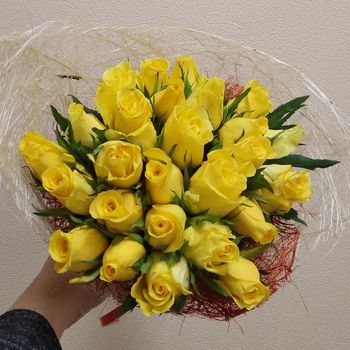 25 роз ,Кения, 40см